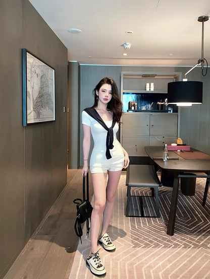 25Oct. 輕熟女簡約通勤3件組套裝 奶油米