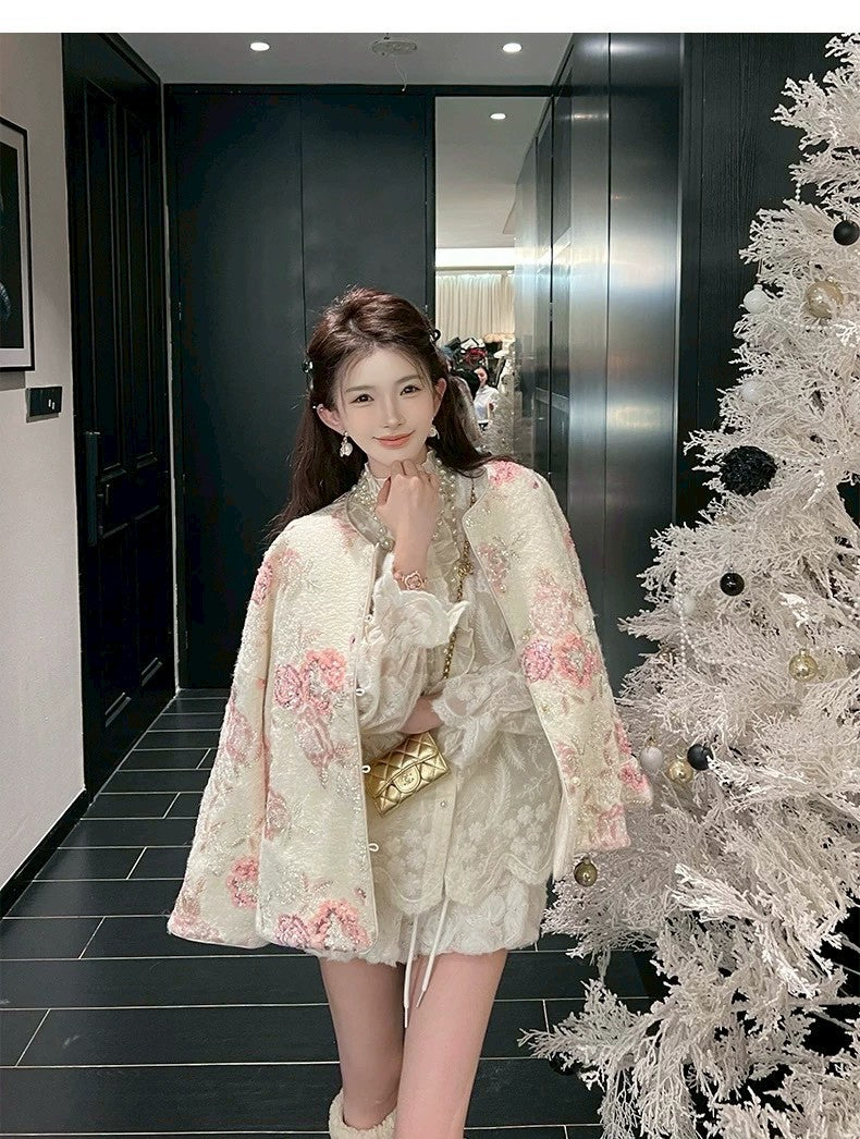 26Feb. 話梅小酌 新中式雪紡花襯衫