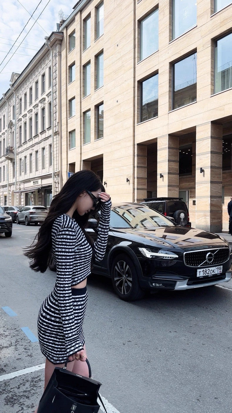 25Aug. ‘’條紋經典‘’Louis V家鬆弛感針織3版型設計