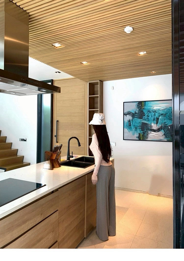 25Aug. 美式居家休閒涼感面膜褲 灰