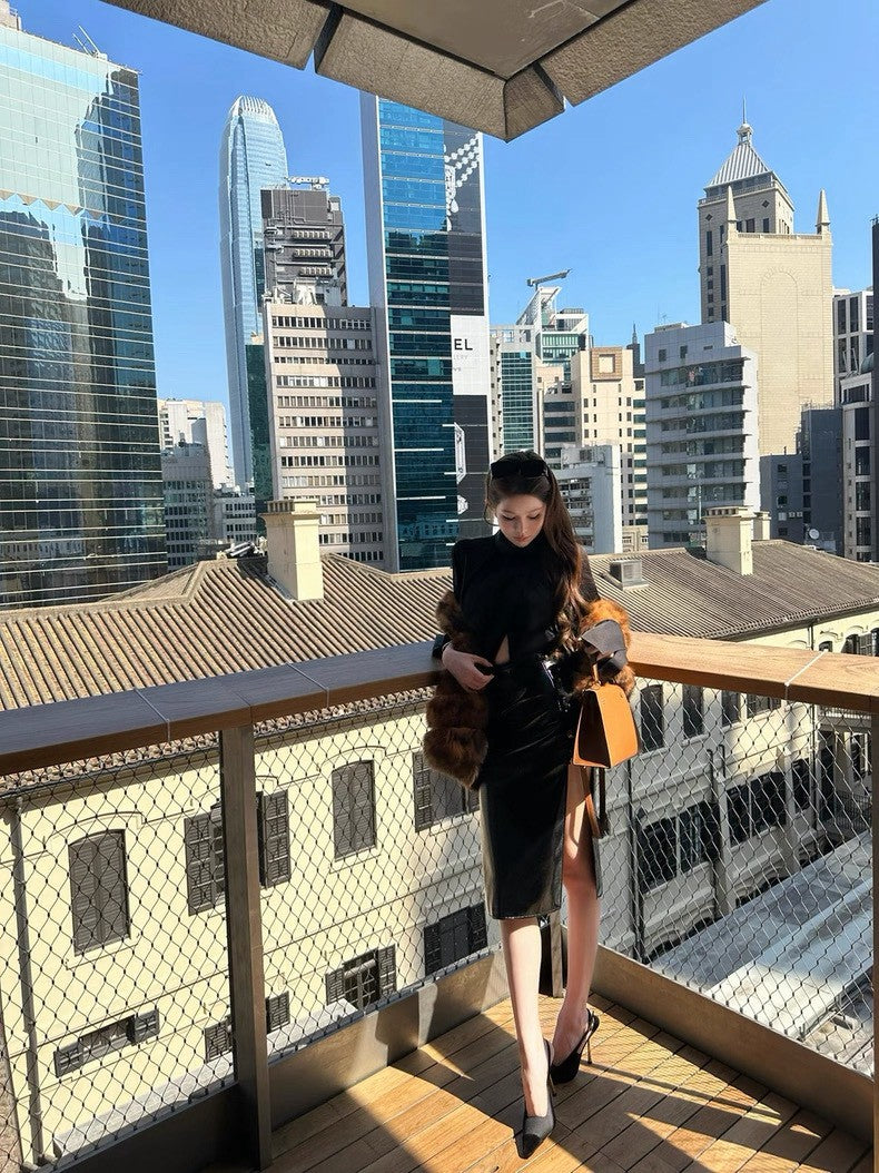 26Apr. 「建築美學」Balmia*26高級秀款廓形襯衫 黑