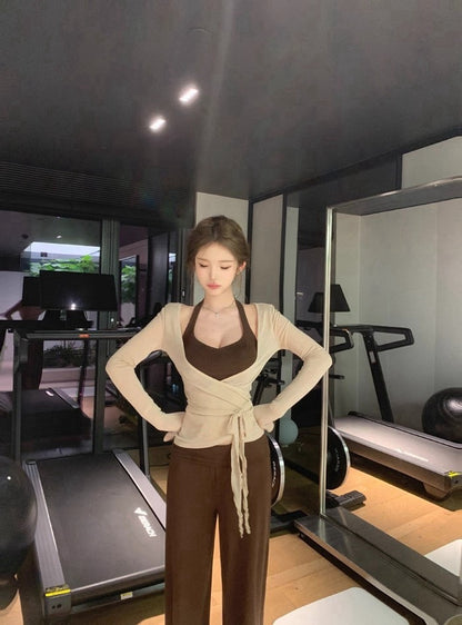 25Nov. 白女Chill鬆弛系列 掛脖休閒設計-咖色系