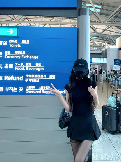 25Aug. 高智姐感穿搭 好版型修身背心款/T恤款 黑