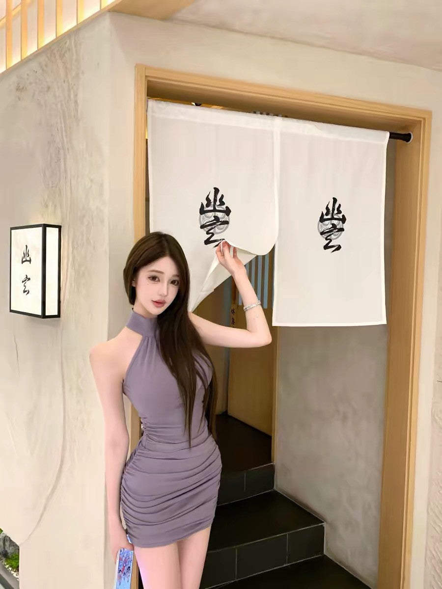 26Jul. Venus知性背心褶皺半身裙套裝 浪漫紫
