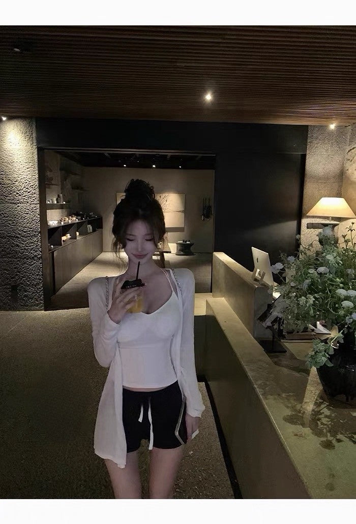 26Jun. 休閒熱辣 素顏辣妹背心 白/藏藍/黑