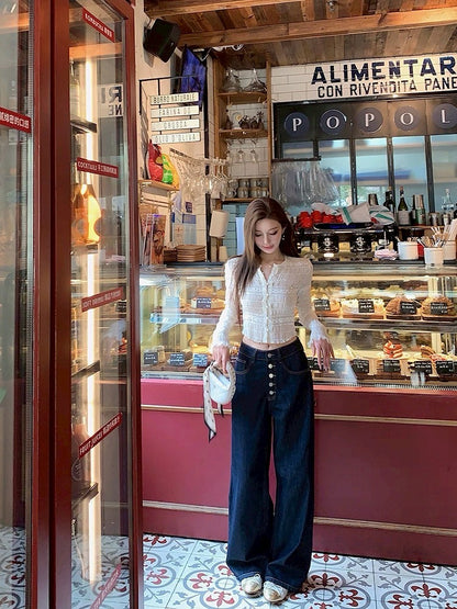 25Oct. 精緻韓女自帶柔光濾鏡蕾絲開衫