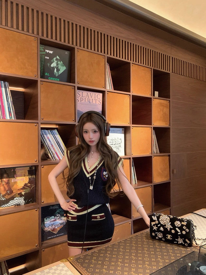26Apr. 26s柏林日記GD同款學院針織套裝