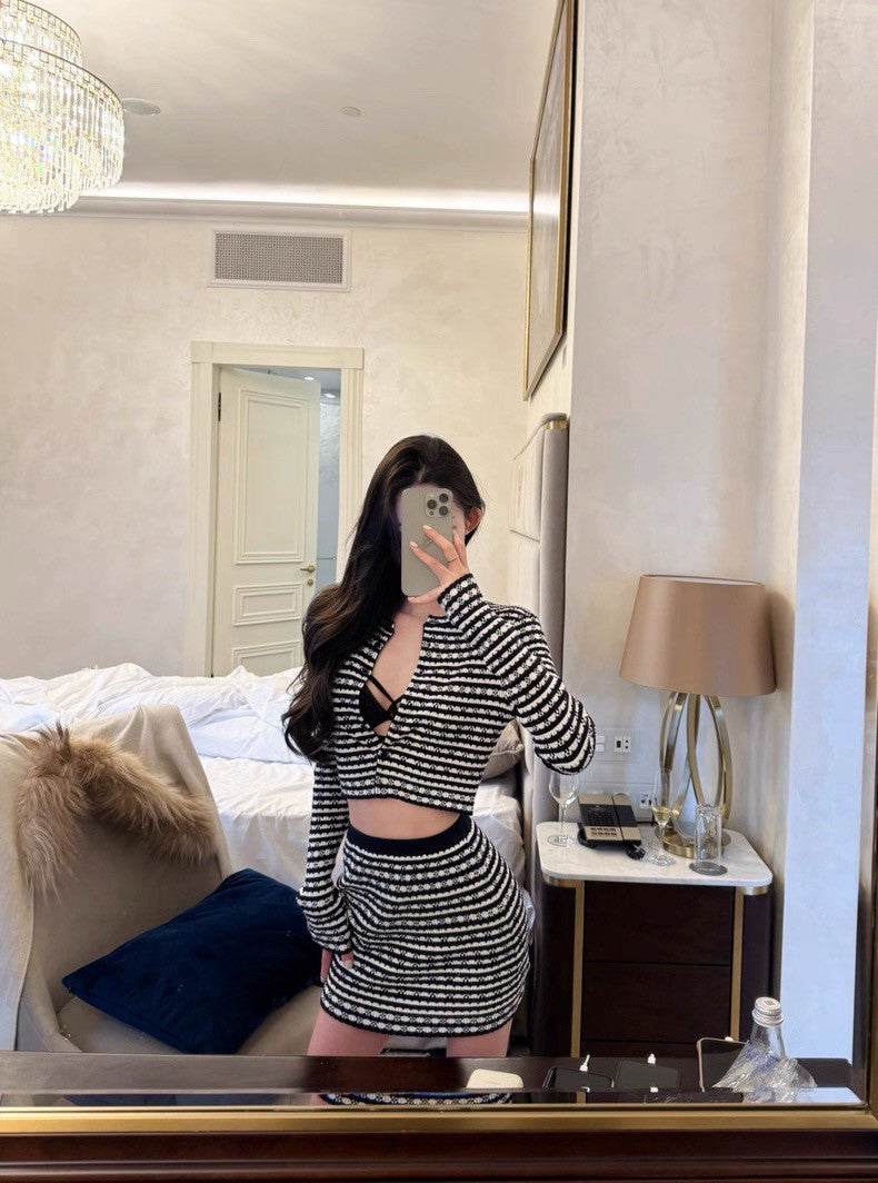 25Aug. ‘’條紋經典‘’Louis V家鬆弛感針織3版型設計