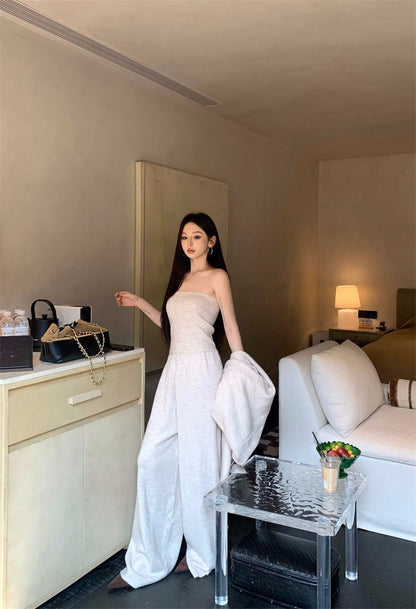 25Dec. 芬蘭午茶慵懶針織三件套 杏