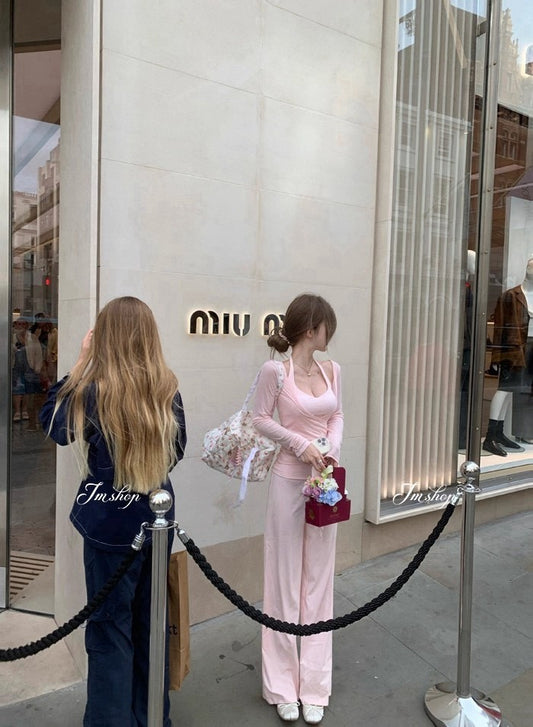 25Nov. 白女Chill鬆弛系列 掛脖休閒設計-粉色系列