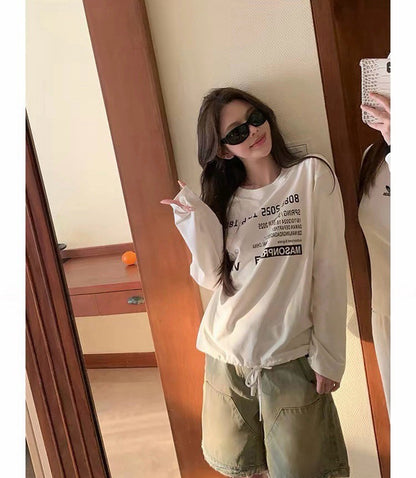 26May. 自由街美式做舊破壞感五分褲