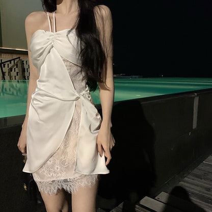 25Oct. 小個子辣妹裙 性感純慾蕾絲小禮服