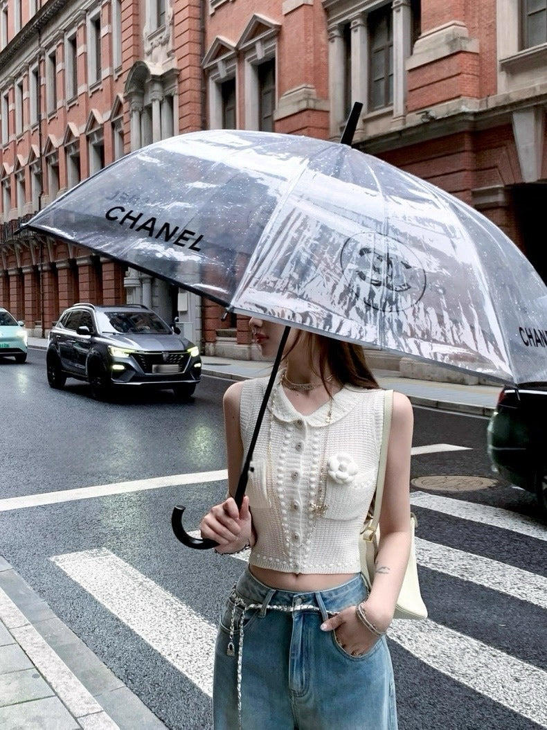 25Oct. 香奶奶雙曲紗線千金奶白針織背心