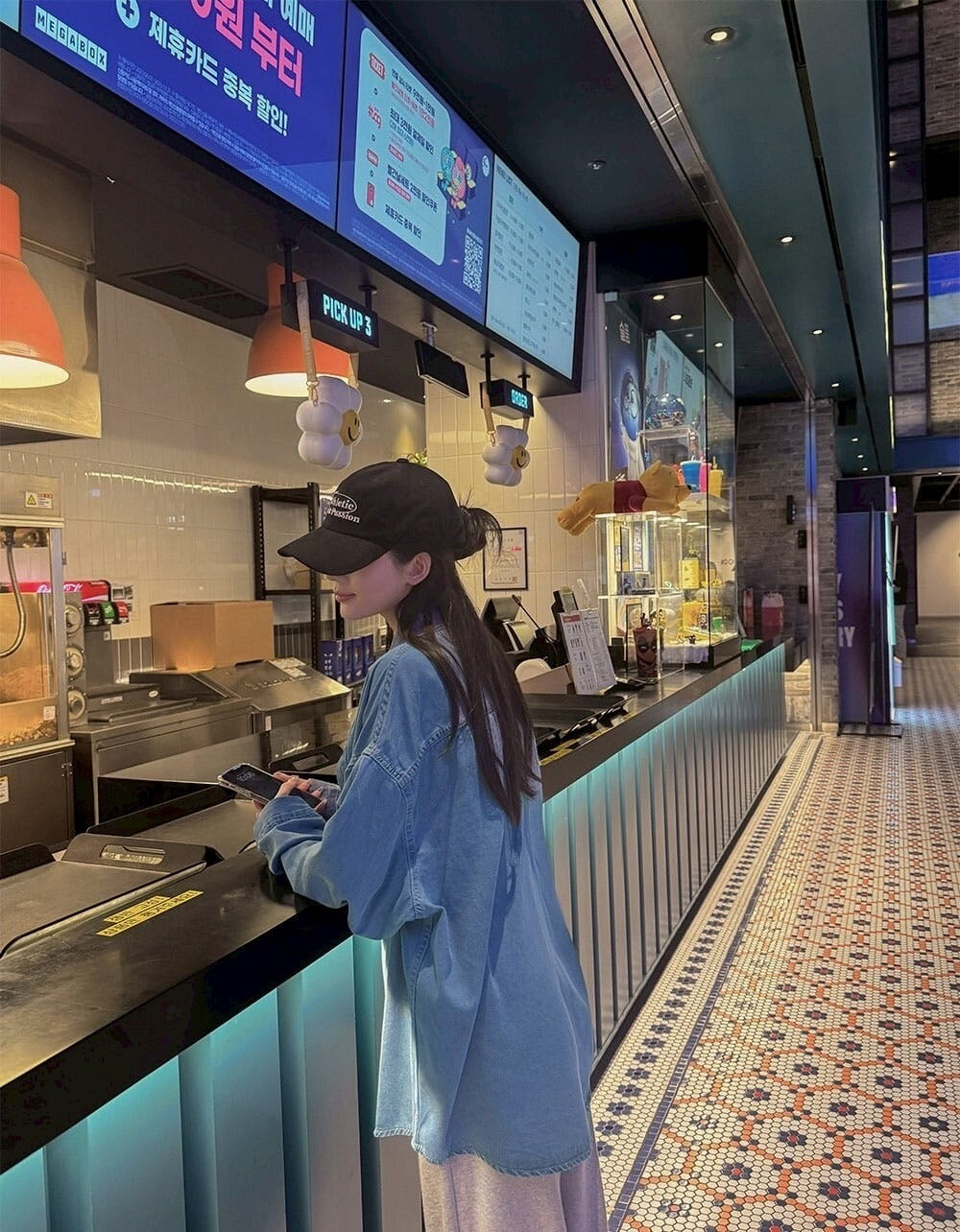 25Sep. 寬鬆休閒白搭男友牛仔襯衫 藍