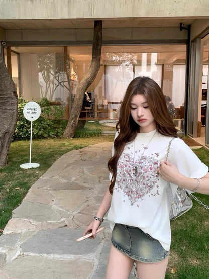 25Oct. 野生model腿復古藍做舊雙褲頭半身裙