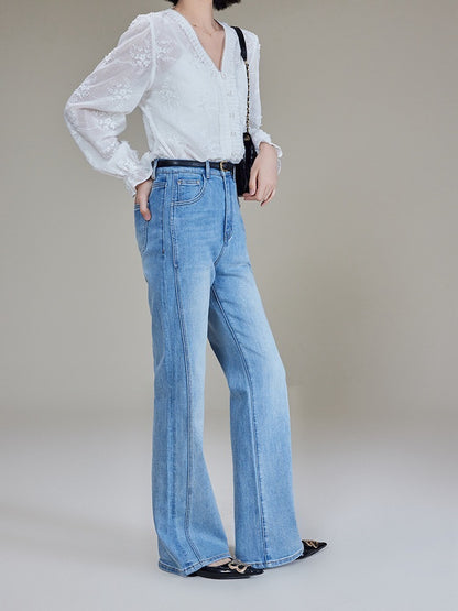 25Oct. 「夢中情褲」琉璃氧氣彈力50p微喇叭褲