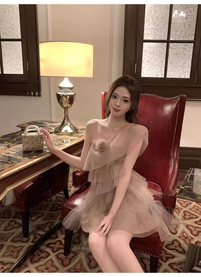 25Oct. 心動muse 滿分氛圍漸變花紗生日裙