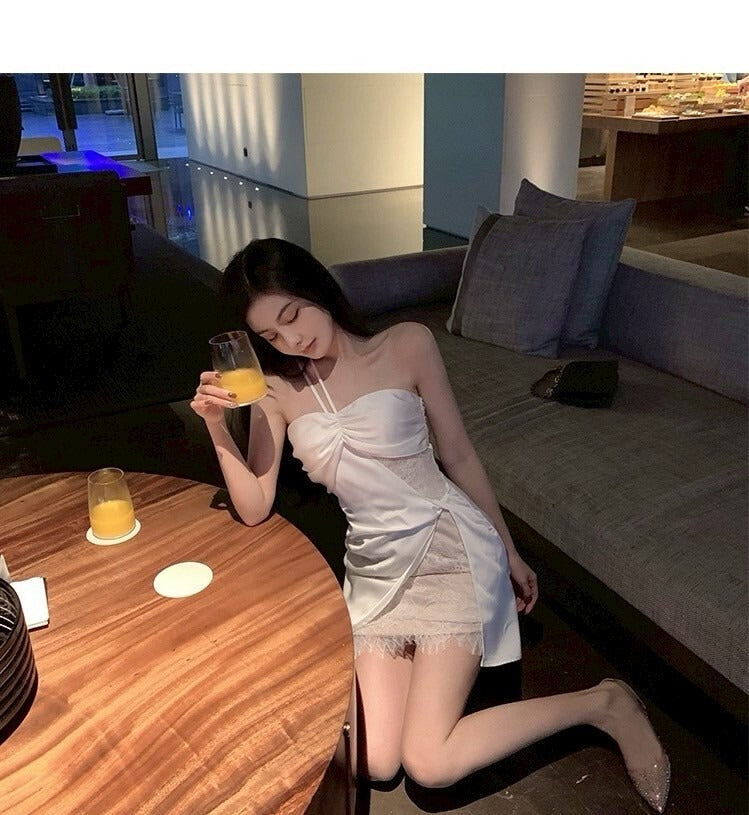 25Oct. 小個子辣妹裙 性感純慾蕾絲小禮服