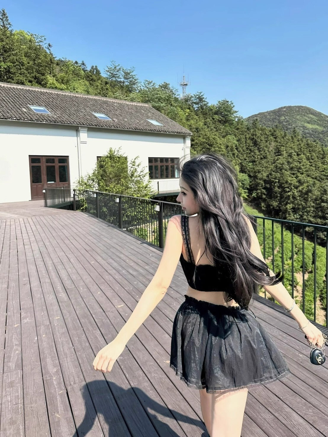 25Oct. 純慾雙生浪漫戰袍 蕾絲情書3件套 黑