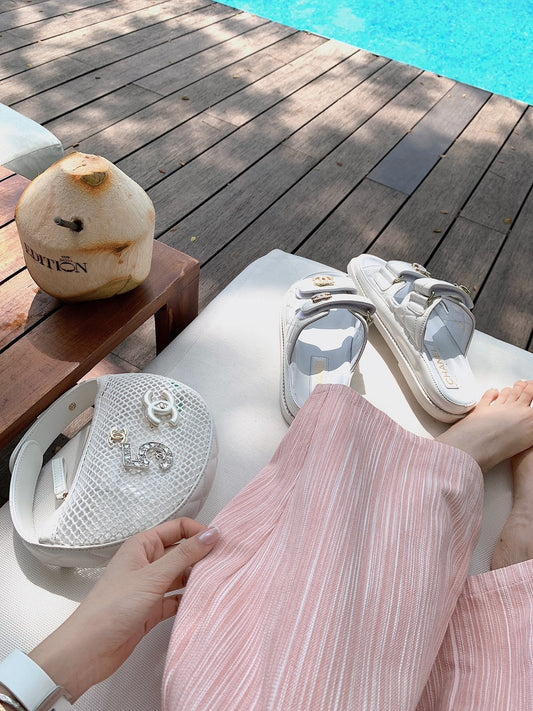 25Oct. 限量櫻花粉柔軟牛仔pink summer肌理彎刀褲