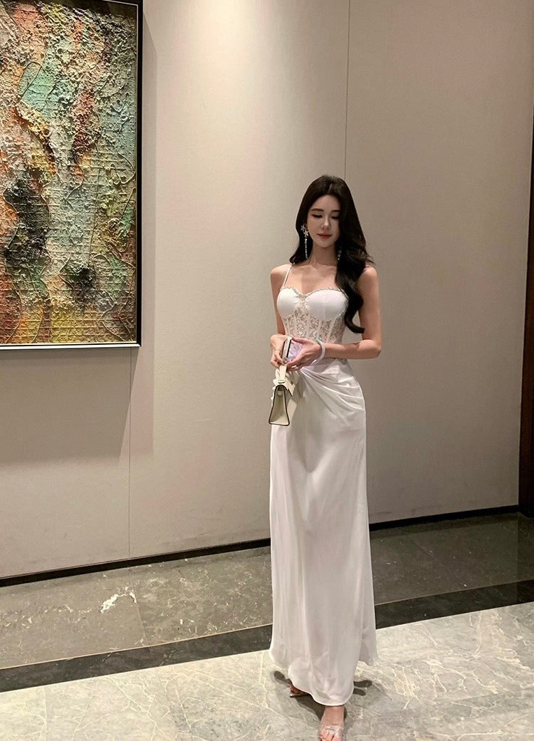 25Oct. 微醺仲夏 女神降臨魚骨拼接貝殼連身裙