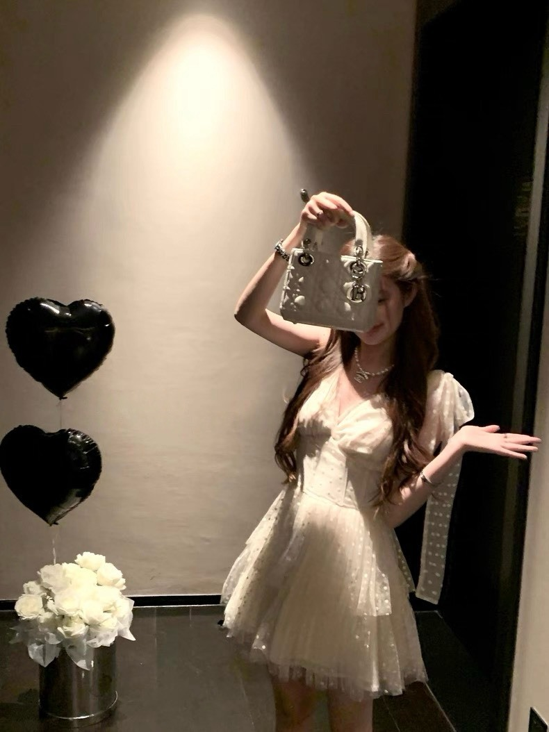 25Oct. 波點波爾卡女神裙 浪漫法式16魚骨波點紗裙